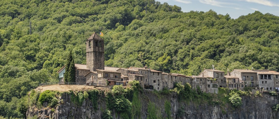 Medieval Village on Mountain Top