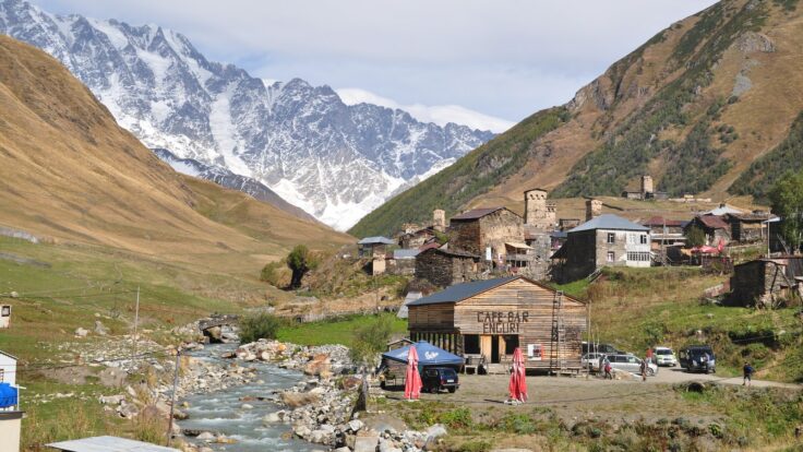 Village in Mountains