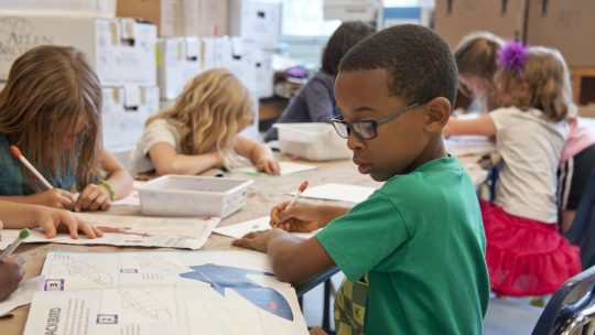 Boy In Green Shirt