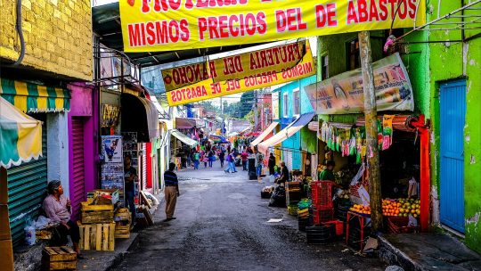 market, street, mexico