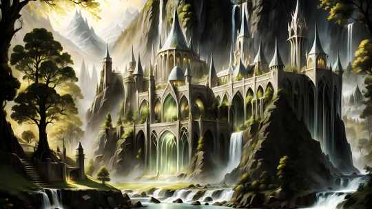 ai generated, castle, magical