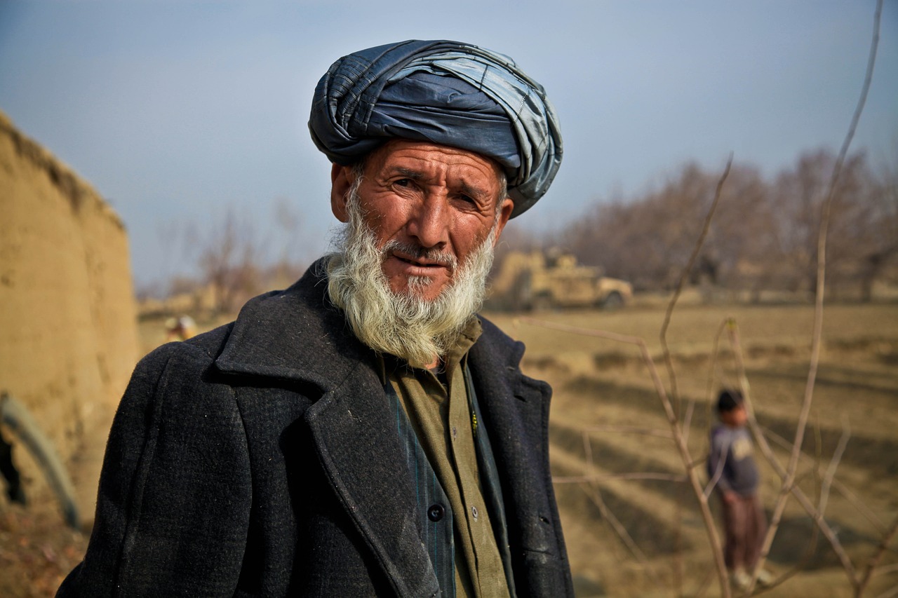 man, old, afghanistan