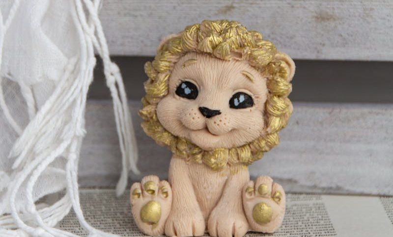 An Adorable Little Lion Figurine