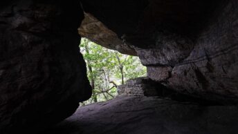 cave, rock, entrance